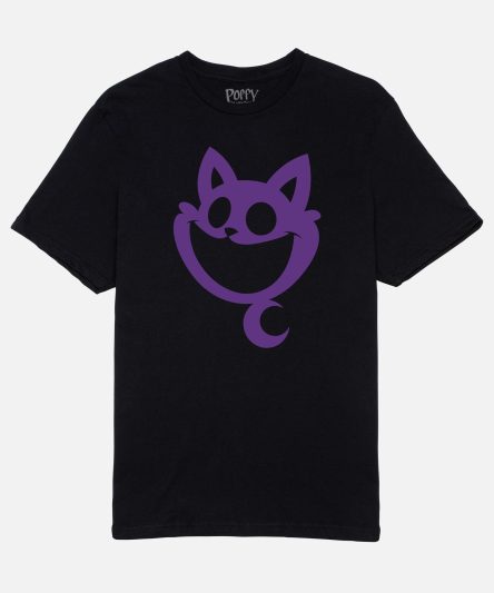 Poppy Playtime CatNap Face Black Tee