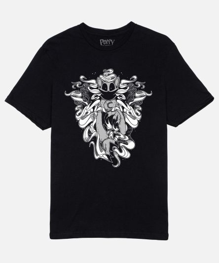 Poppy Playtime Monster CatNap Gas Black Tee