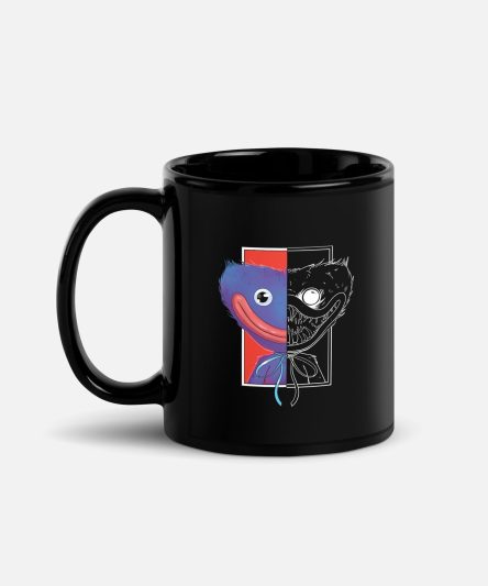 Poppy Playtime Good and Evil Huggy Wuggy Mug