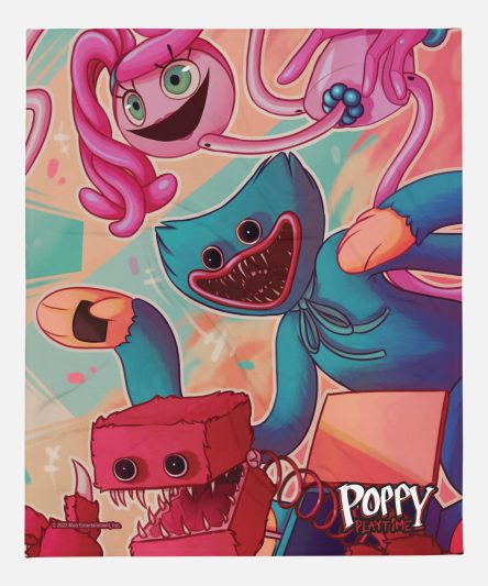 Poppy Playtime Huggy Wuggy Mommy Long Legs Boxy Boo Blanket