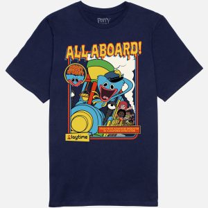 Poppy Playtime Huggy Wuggy "All Aboard!" Tee