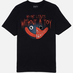 Poppy Playtime Huggy Wuggy "No One Leaves" Tee