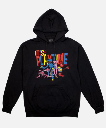 Poppy Playtime It's Playtime Poppy Gang Drawstring Hoodie