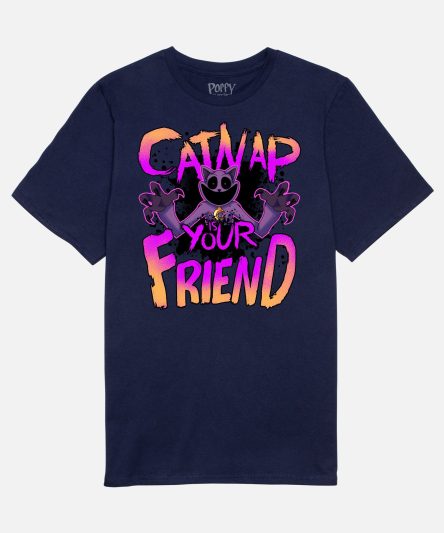 Poppy Playtime CatNap Is Your Friend Monster Tee