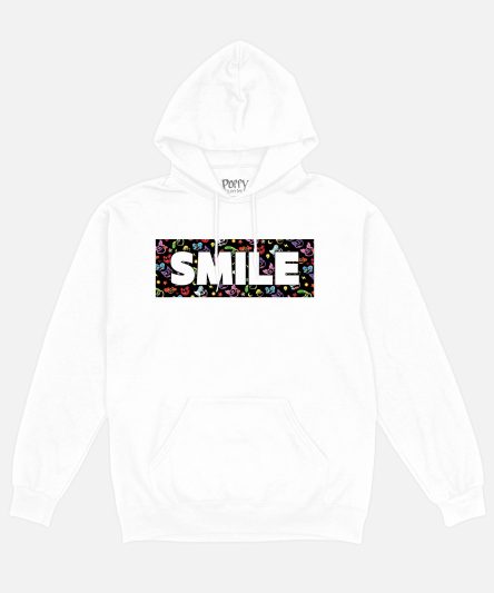 Poppy Playtime Smile CatNap White Drawstring Hoodie