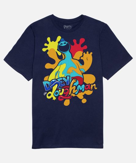 Poppy Playtime Doey The Doughman Navy Tee