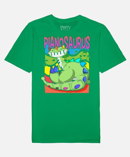 Poppy Playtime Pianosaurus Green Tee