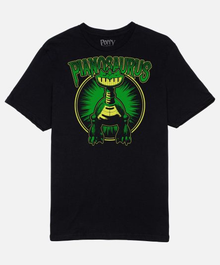 Poppy Playtime Pianosaurus Black Tee