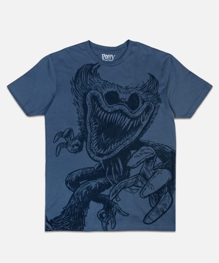 Poppy Playtime Nightmare Huggy Wuggy Oversize Print Tee
