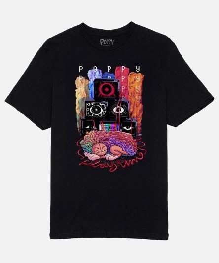 Poppy Playtime Experiment 1166 Black Tee